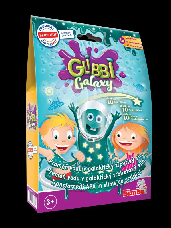 Glibbi Galaxy Slime sliz s hvězdičkami